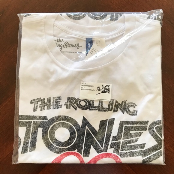 Two-Sided Rolling Stones US Tour ‘78 Licensed NWT - Picture 7 of 10